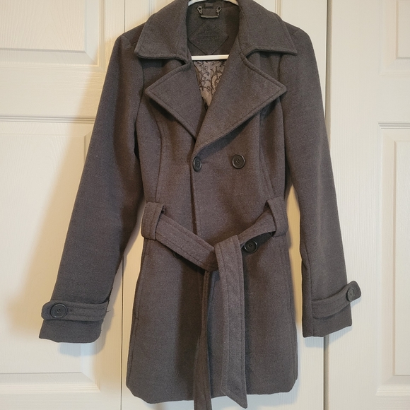 JouJou Pea Coat/Jacket | Medium | Charcoal - Picture 1 of 7